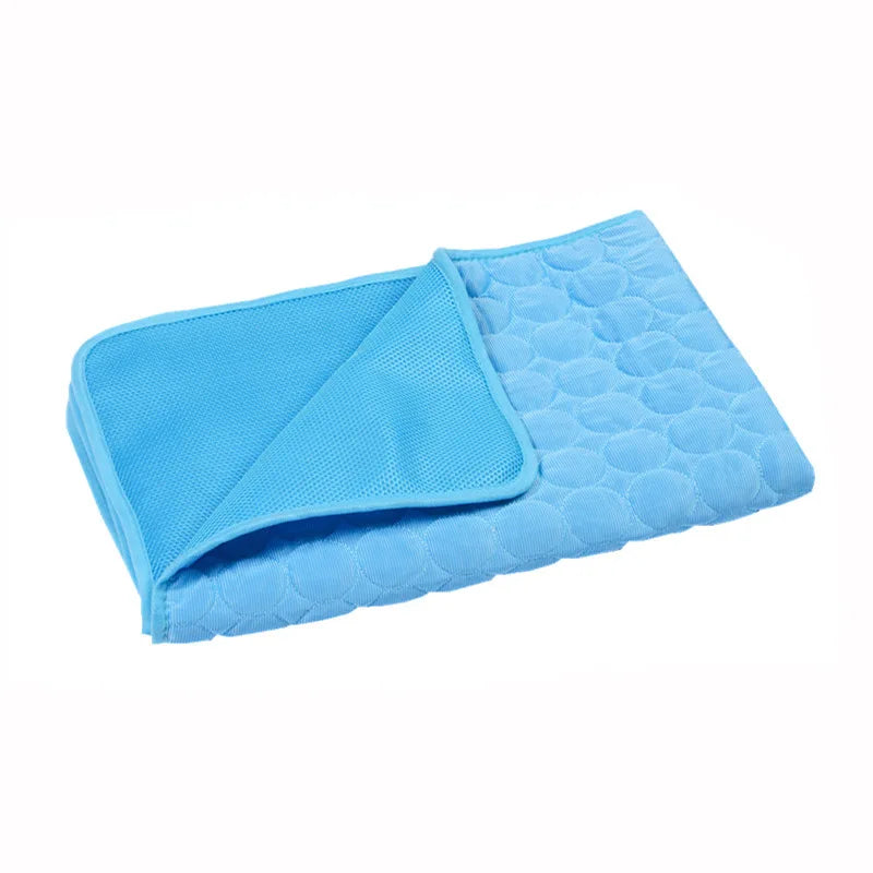Dog Cooling Mat Pee Pad Reusable 4 Sizes Washable Cooling Blanket Cushion for Smal Large Kennel Sofa Bed Floor Car Seats Travel