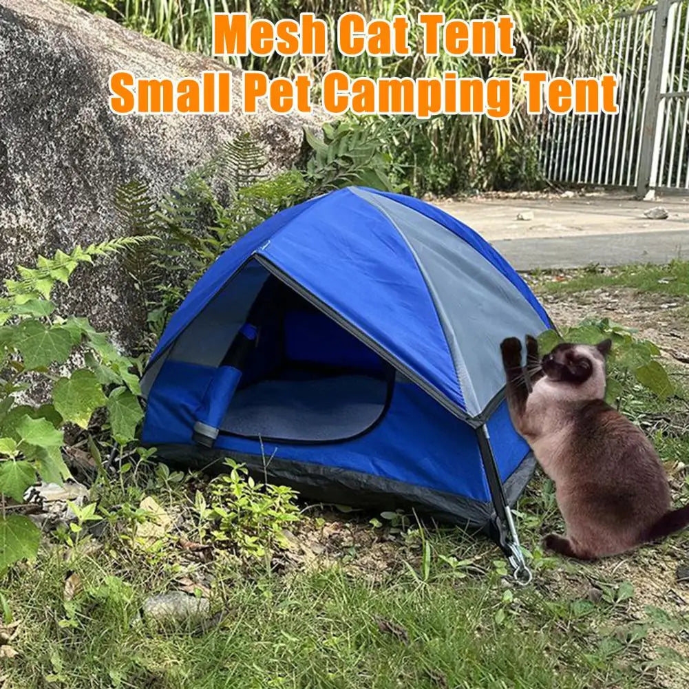Outdoor Pet Tent Bed Cats House Supplies Products Accessories Cushions Furniture Sofa Basket Beds Waterproof Kitten Tents Cat