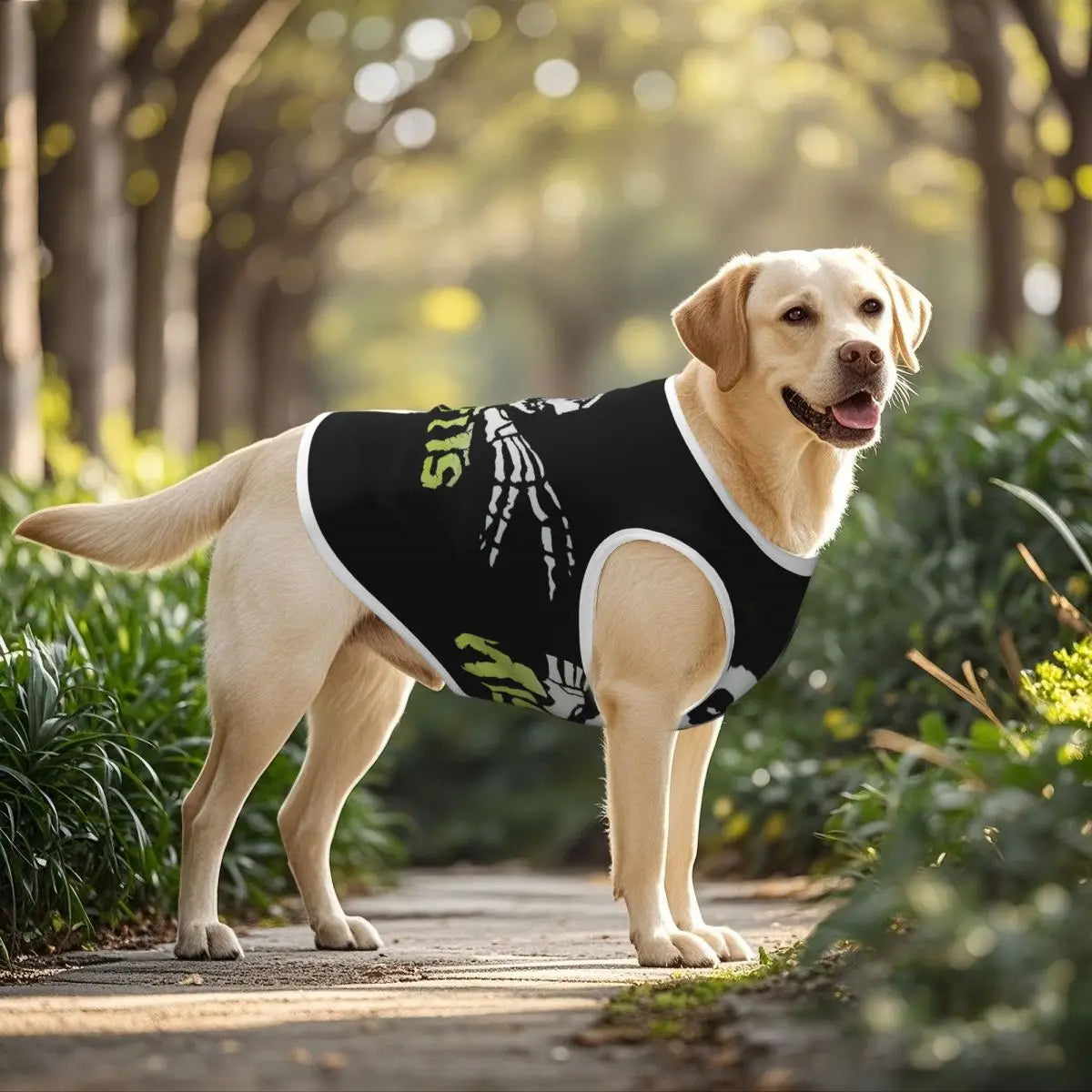 Misfits Skull Pet Vests Soft Dogs Cats Jacket Breathable Pet Clothing Dogs Accessories