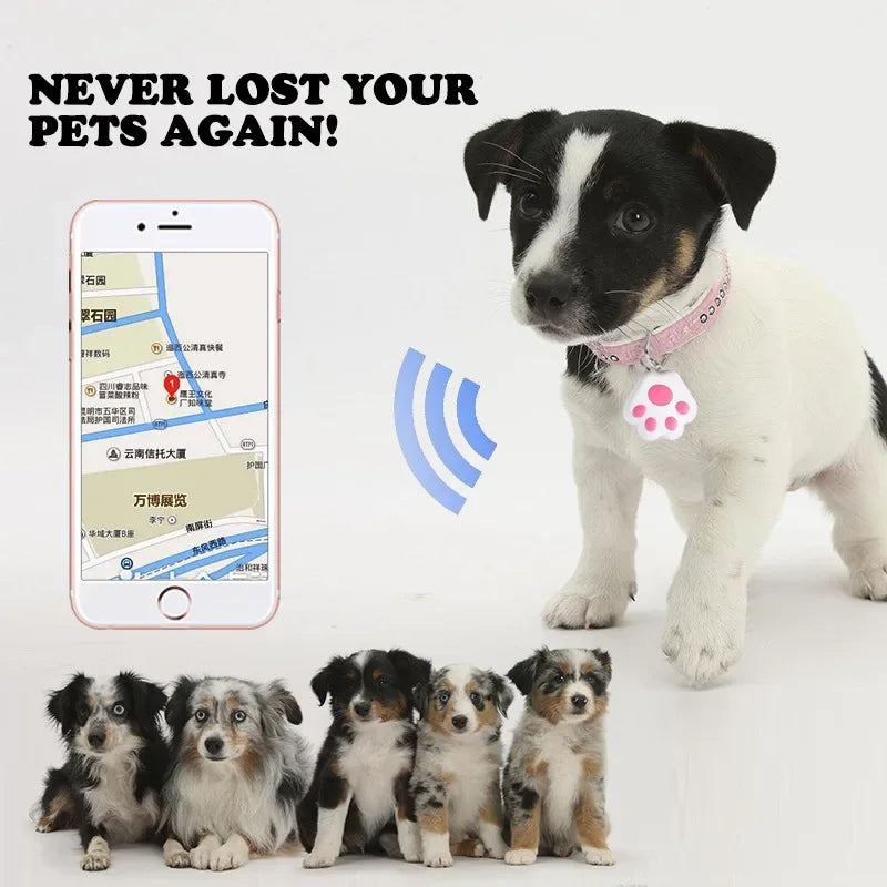 Smart Mini GPS Tracker Key Kids Bag Finder Dog Cat Pet Locator Bluetooth Tracker Device Anti-lost Reminder for IOS/ Android