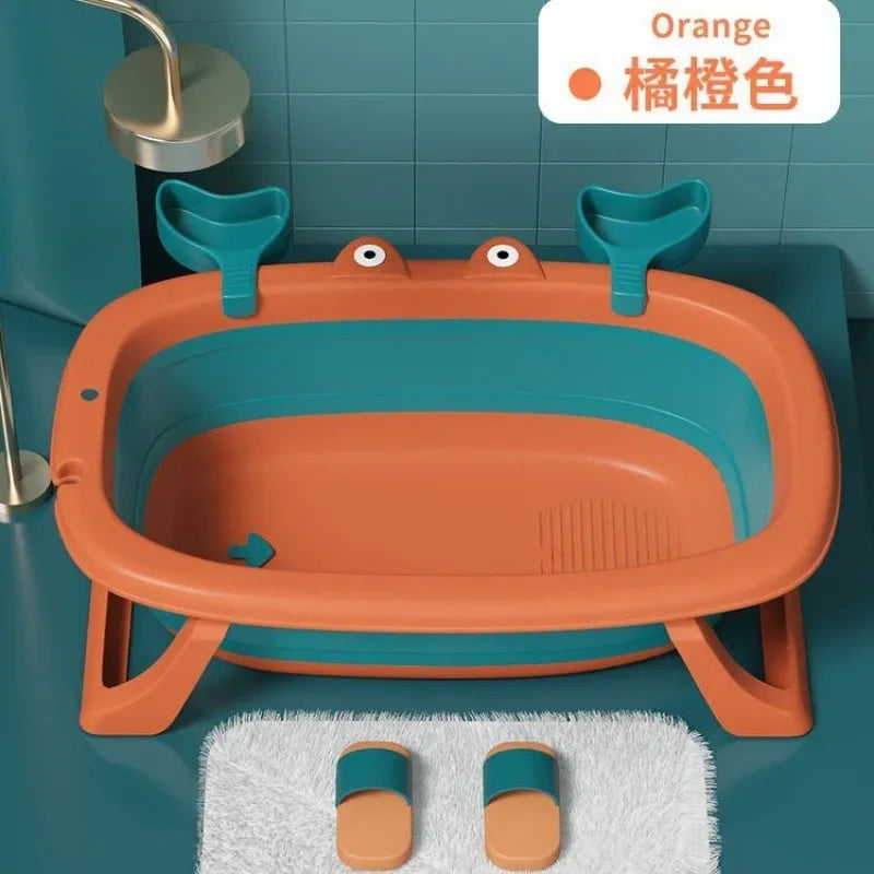 Foldable Pet Bath Tub for Cats Dogs Non Slip Portable Wash Basin Grooming Shower Tub with Anti Escape Design