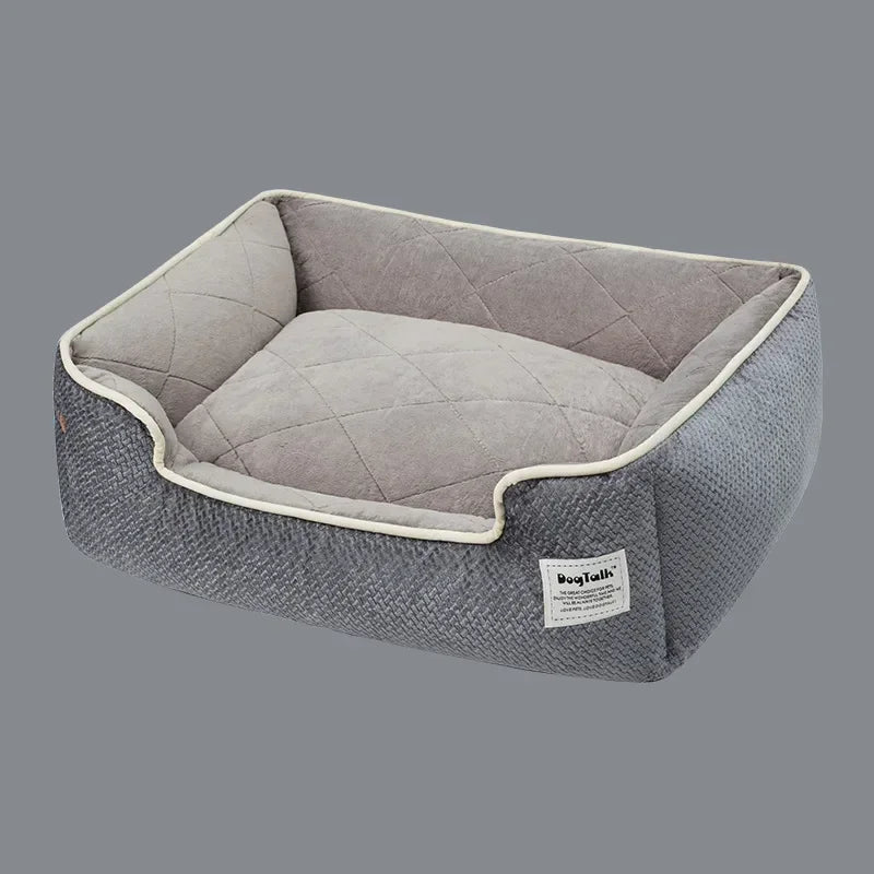 Winter Warmth Thickened Bite Resistant Detachable and Washable Puppy House Beds and Furniture Bed for Dog Cats Supplies Pet Home
