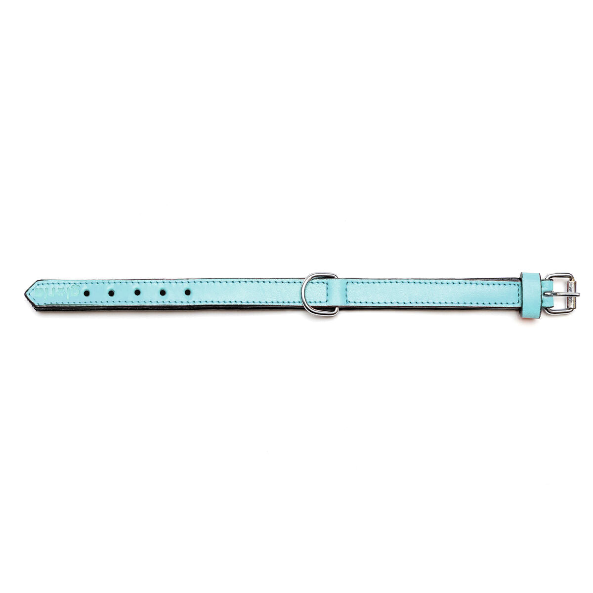 Dog collar Gloria 30 cm Padded Leather Blue-1