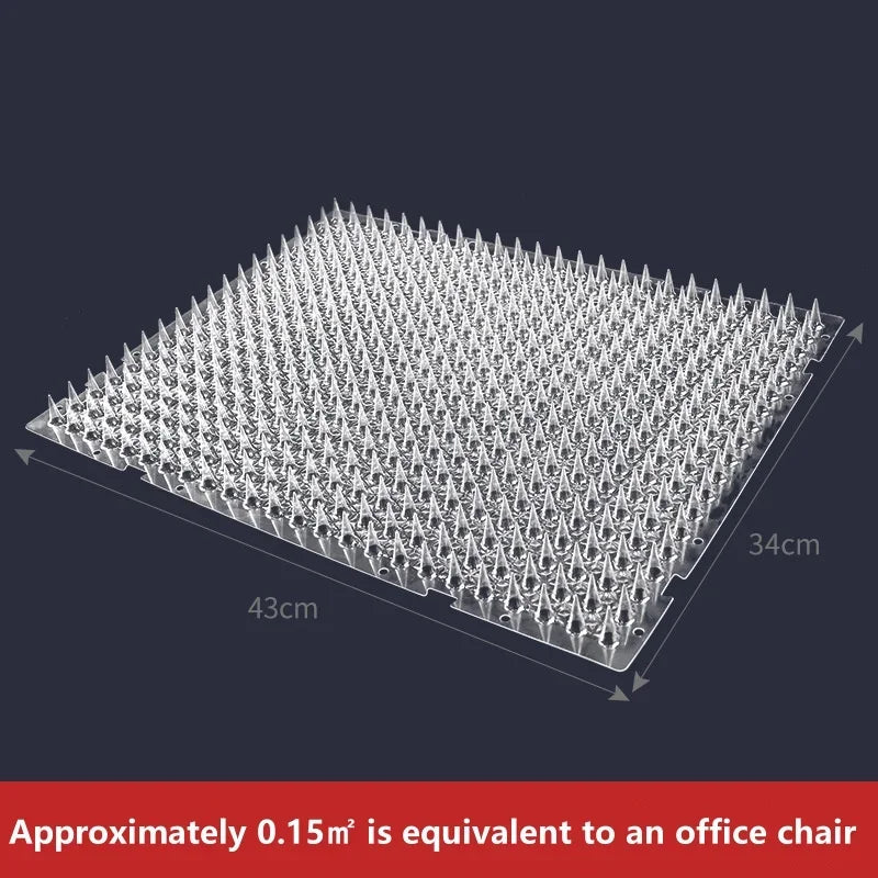 Pet Training Mat with Prickle Spikes Anti Digging Climbing Deterrent Pad for Cats Dogs Adjustable Indoor Outdoor Duty Protector