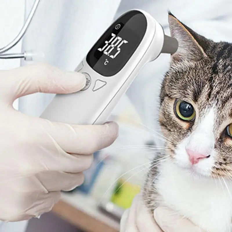 Pet Thermometers For Dogs Dog Tech Supplies Puppy Thermometers Fever Detection Device Pet Supplies High-Precision Clear Led