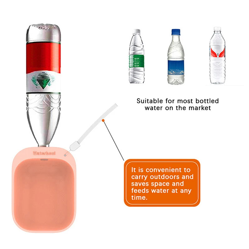 【E】Pet Travel Water Bottle Portable Pet Dog Water Bottle Dog Cat Outdoor Water Dispenser Water Bottle Pet Supplies