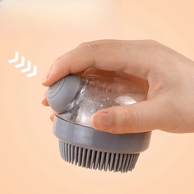 Pet Cat Shower Special Silicone Bath Brush Massage Shower Supplies Gloves Dog Bath Artifact Pet Products