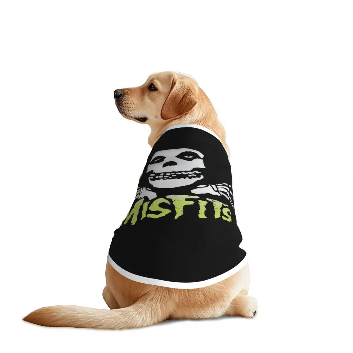 Misfits Skull Pet Vests Soft Dogs Cats Jacket Breathable Pet Clothing Dogs Accessories