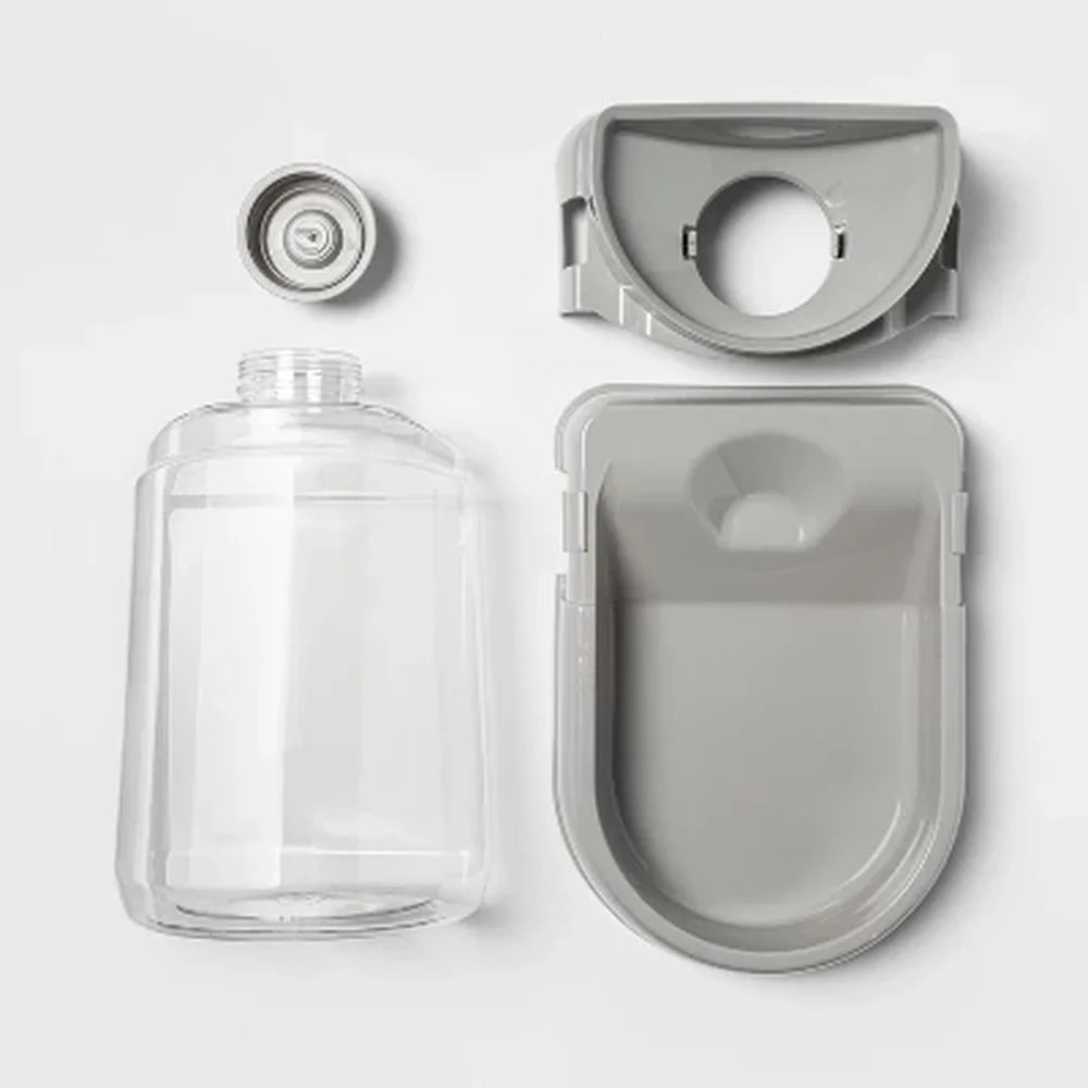 Automatic Pet Water Dispenser Gravity Cat Dog Waterer Easy Fill Non-Slip Base Leak Resistant Holds 1 Gallon Fresh Water