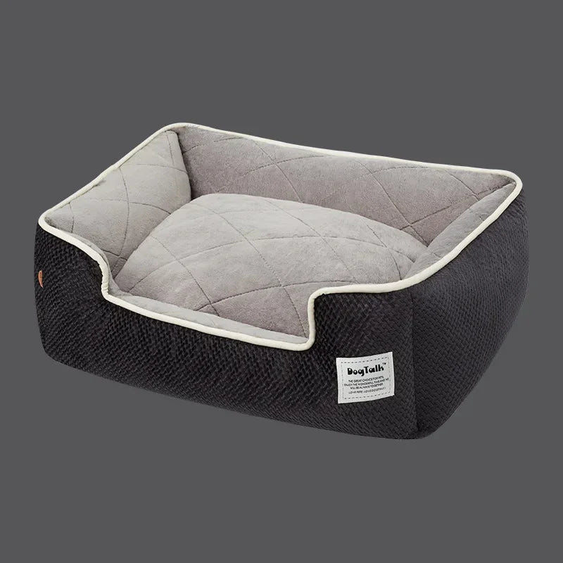 Winter Warmth Thickened Bite Resistant Detachable and Washable Puppy House Beds and Furniture Bed for Dog Cats Supplies Pet Home